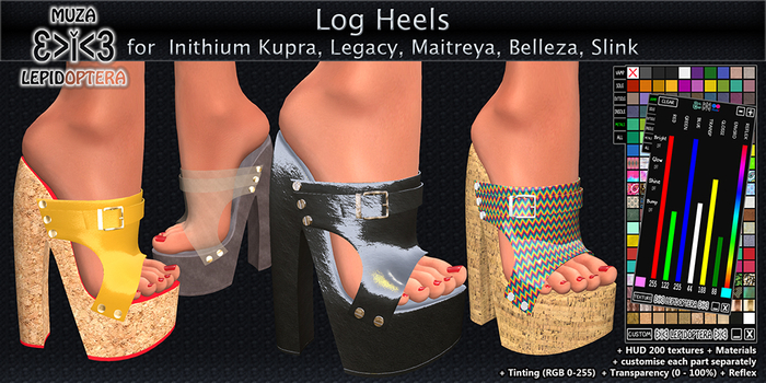 demo}>i<{ MUZA Log Heels + HUD