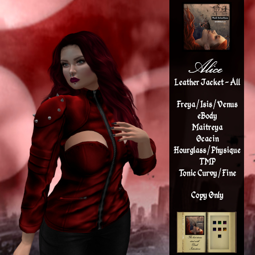 DI Alice Leather Jacket (All) (Boxed) (ADD)