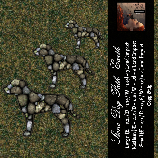 DI Dog Path Stone (Earth) (Boxed) (ADD)