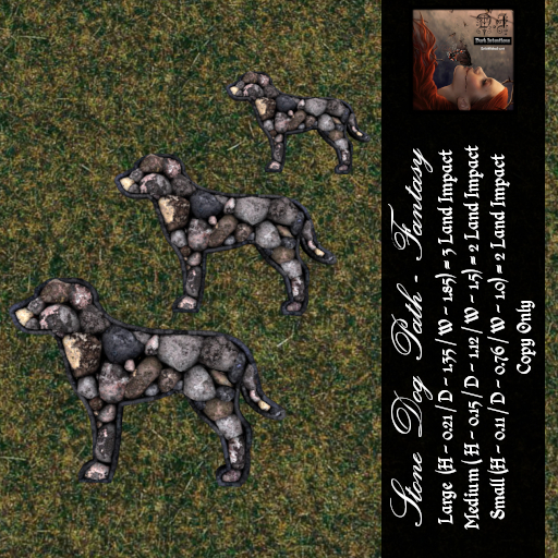 DI Dog Path Stone (Fantasy) (Boxed) (ADD)