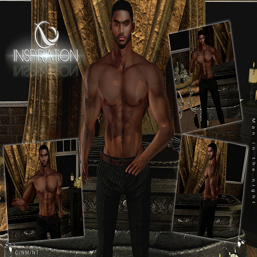 Inspiration - Static Poses Man in the night