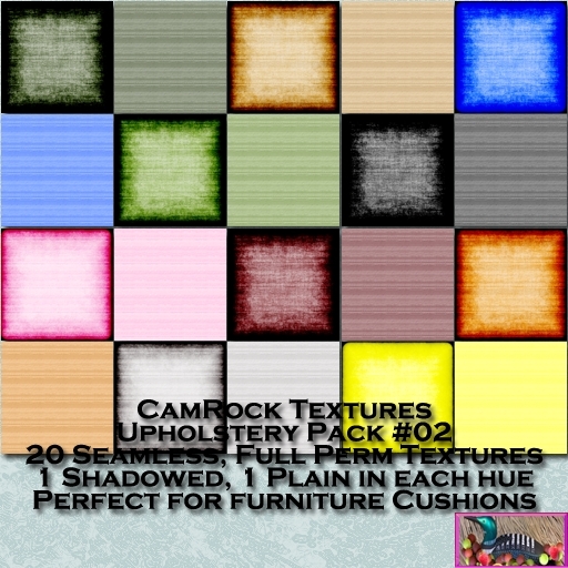 CamRock Textures - Upholstery Set #02