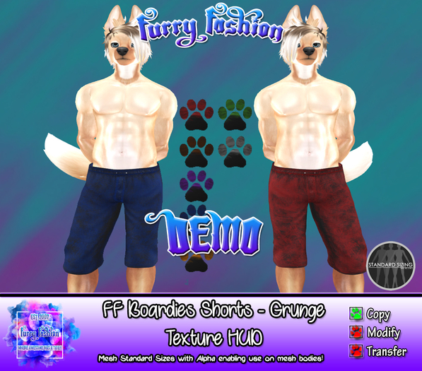 ~FF~ Boardies Shorts DEMO