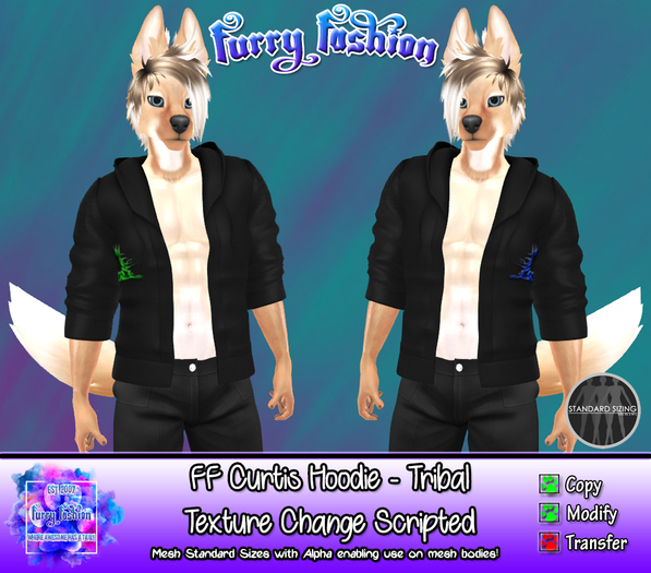 ~FF~ Curtis Hoodie - Tribal