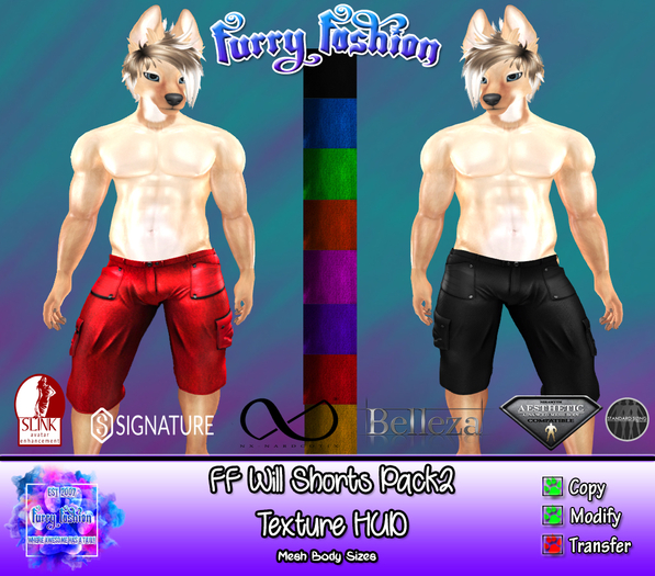 ~FF~ Will Shorts Pack2