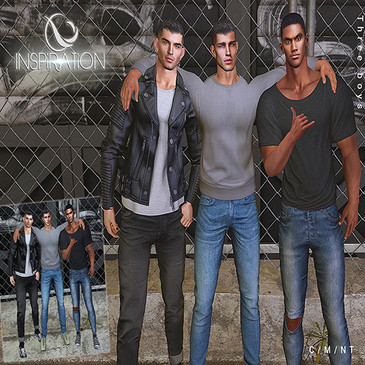 Inspiration - Group Pose - Three boys