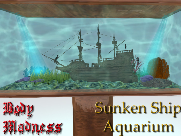 BM - Sunken ship aquarium