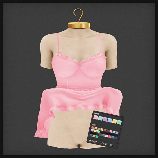{Sakura} Kat Dress 2 - Pastels