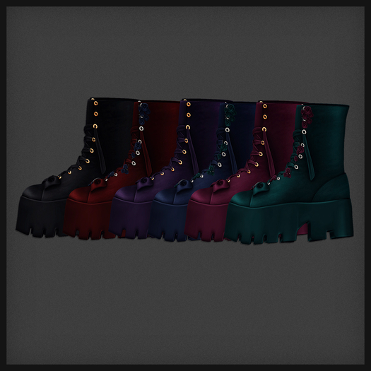 {Sakura} Jojo Boots - Darks