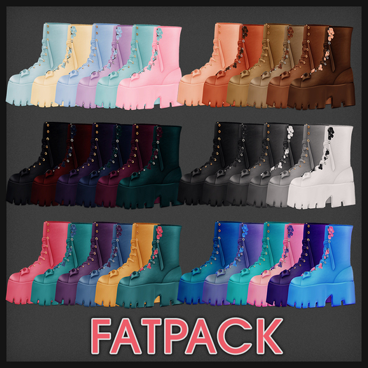 {Sakura} Jojo Boots - Fatpack