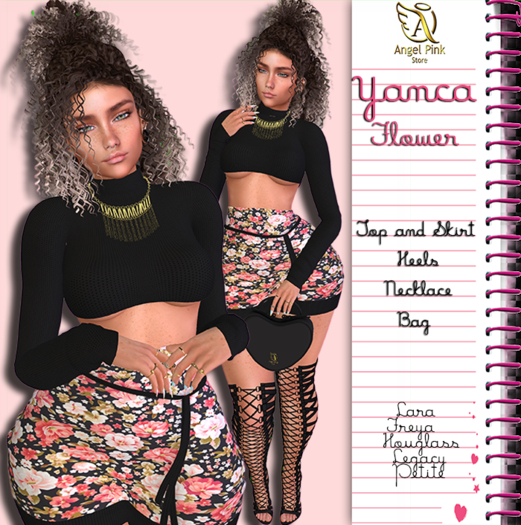 {AP}Yanca Set Flower, Lara,Freya,Houglass,Legacy,Petite