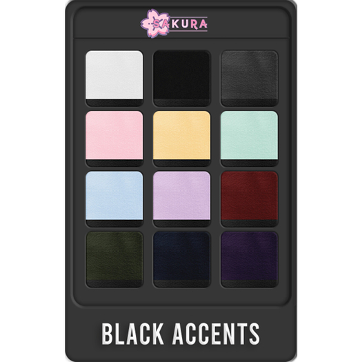 {Sakura} Kumi Socks - Black Accents