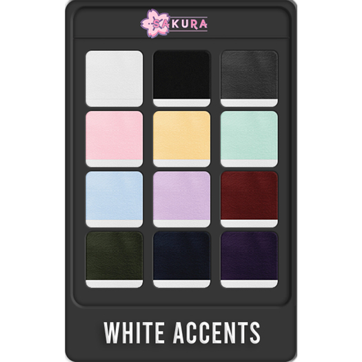 {Sakura} Kumi Socks - White Accents