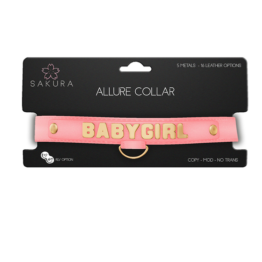 {Sakura} Allure Collar - Babygirl