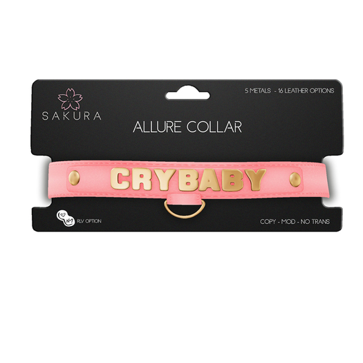 {Sakura} Allure Collar - Crybaby