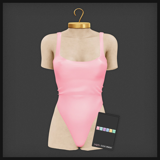 {Sakura} Classic Swimsuit - Pastels