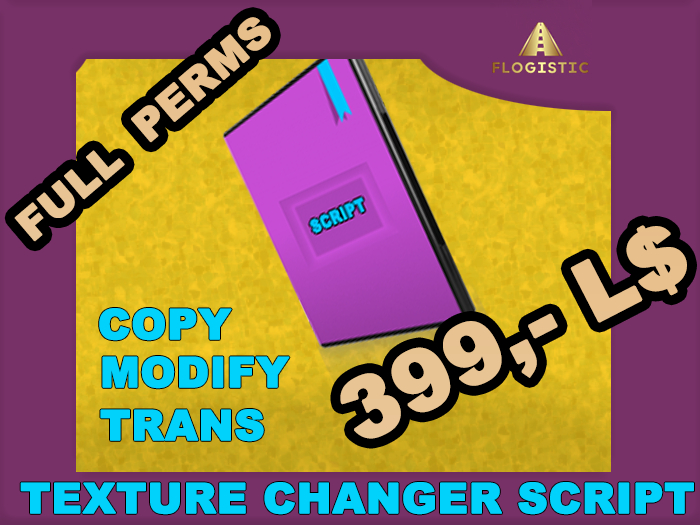 --FULL PERM--Texture Changer Script Builder's Kit 