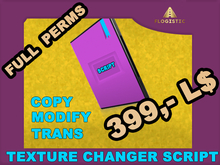--FULL PERM--Texture Changer Script Builder's Kit 