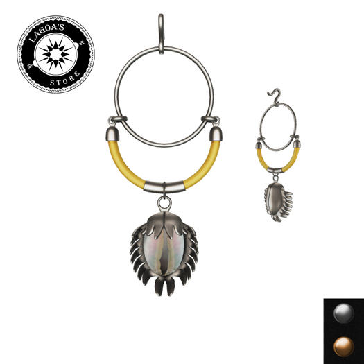 Emilia Shell Earring (Lemon) (BOXED)