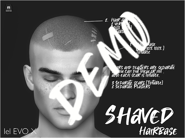 RELENTLESS Shaved Hairbase DEMO