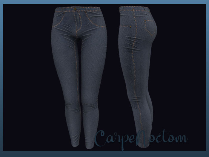 Kemono Dark Blue Jeans