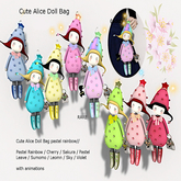 29 Cute Alice Doll Bag Box // Cherry