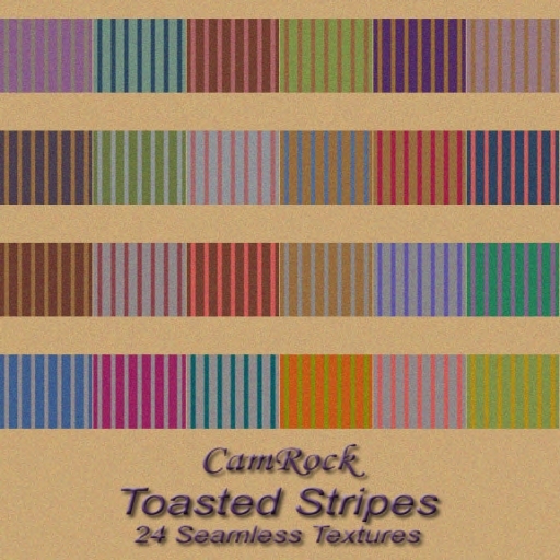 CamRock Textures - Wallpapers - Toasted Stripes