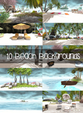 ♥ Jacie's ♥ Pack I - Beach Backgrounds