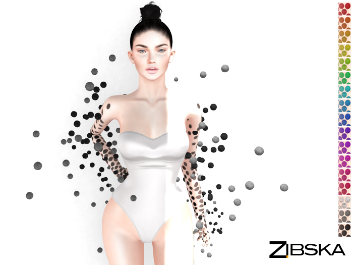 Zibska ~ Rallen Deux arm tattoo in 17 colors with color change orbits