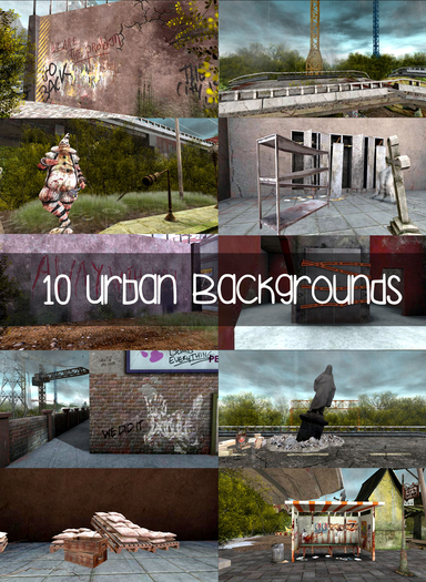 ♥ Jacie's ♥ Pack II - Urban Backgrounds