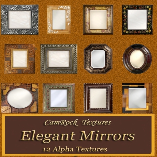 CamRock Textures - Elegant Mirrors Alphas