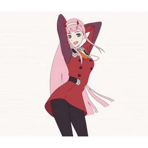 zero two dancing club plate