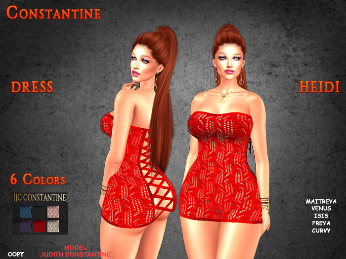 [JC CONSTANTINE] Heidi Dress