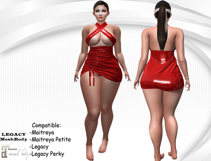 Eva Dress Red 