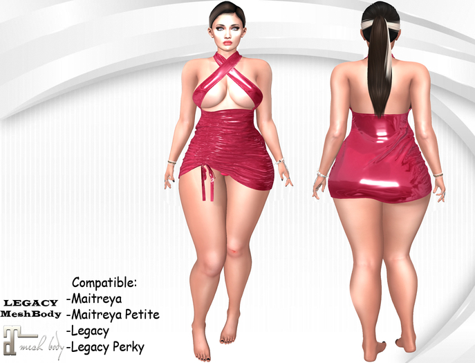 Eva Dress Cherry
