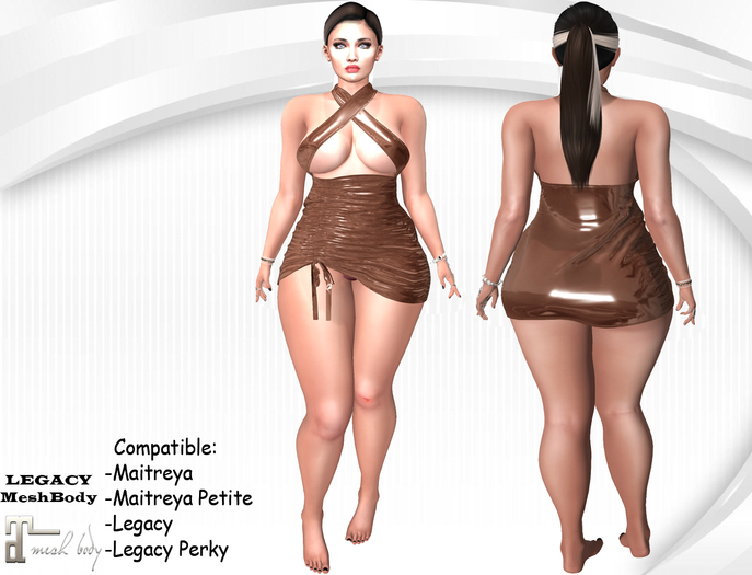 Eva Dress Chocolate 