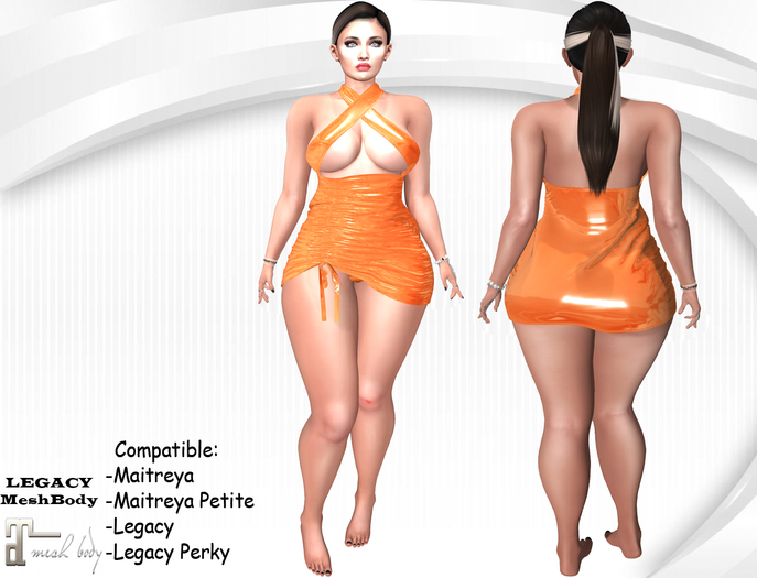 Eva Dress Orange