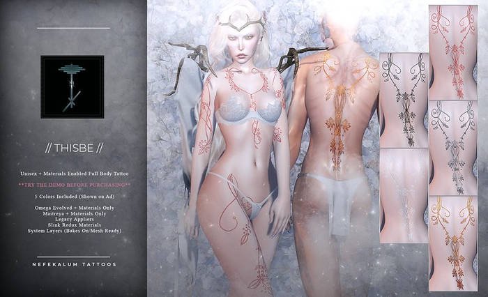 Nefekalum Tattoos - Thisbe // Add