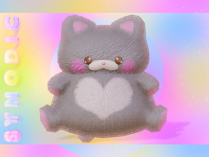 Synodic. // Korat fat cat plushie