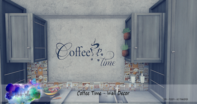 Allie Nicole-Salty Sweet - Coffee Time Wall Decor {ADD}