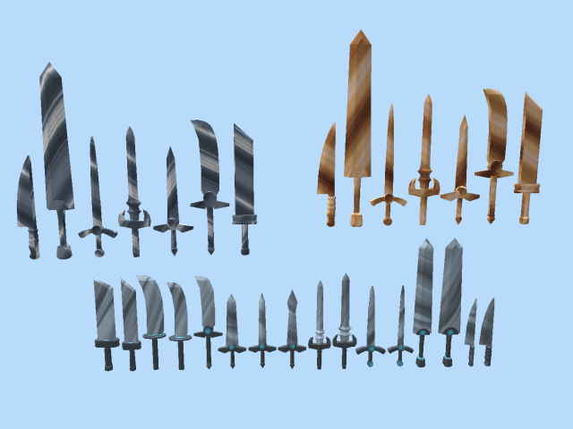 Fantasy swords - Full perm