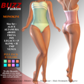BUZZ MONOKINI FULL PACK