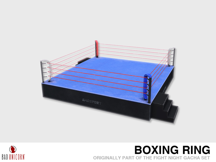 Boxing Ring 'Fight Night' RARE (Previously - Fight Night Gacha Set)
