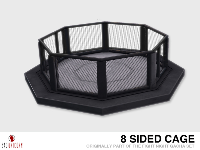 8 Sided Cage 'Fight Night' RARE (Previously - Fight Night Gacha Set)