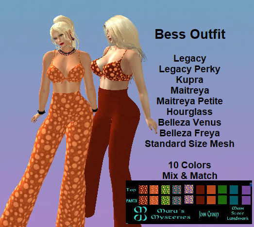 *MM* Bess Top & Pant - Autumn