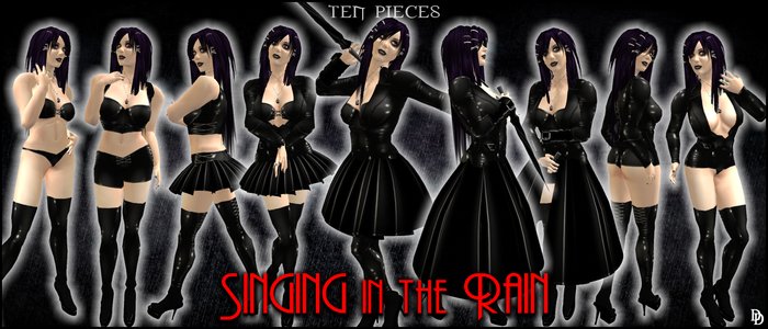 Dare Designs: Singing In The Rain - black