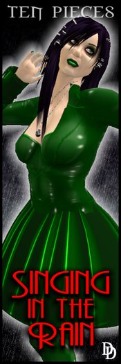 Dare Designs: Singing In The Rain - green