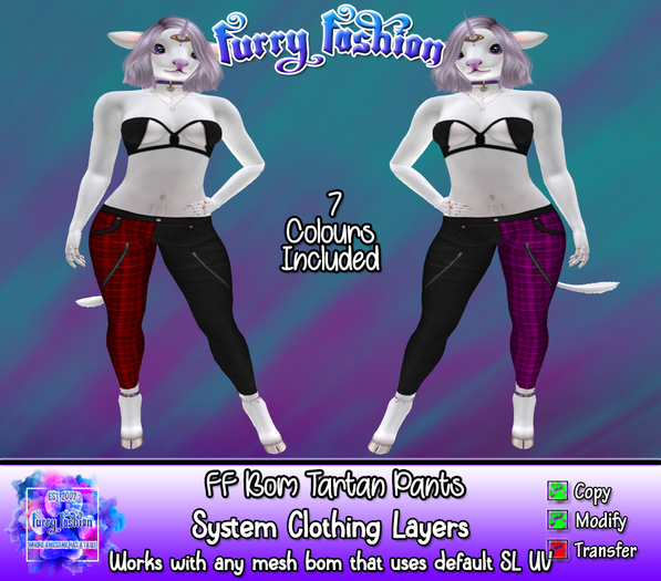 ~FF~ Bom Tartan Pants