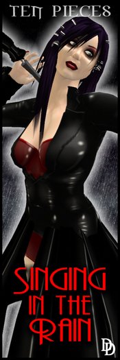 Dare Designs: Singing In The Rain - red/black