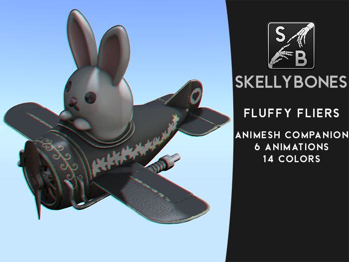 Skellybones -- Fluffy Fliers - Animesh Companion